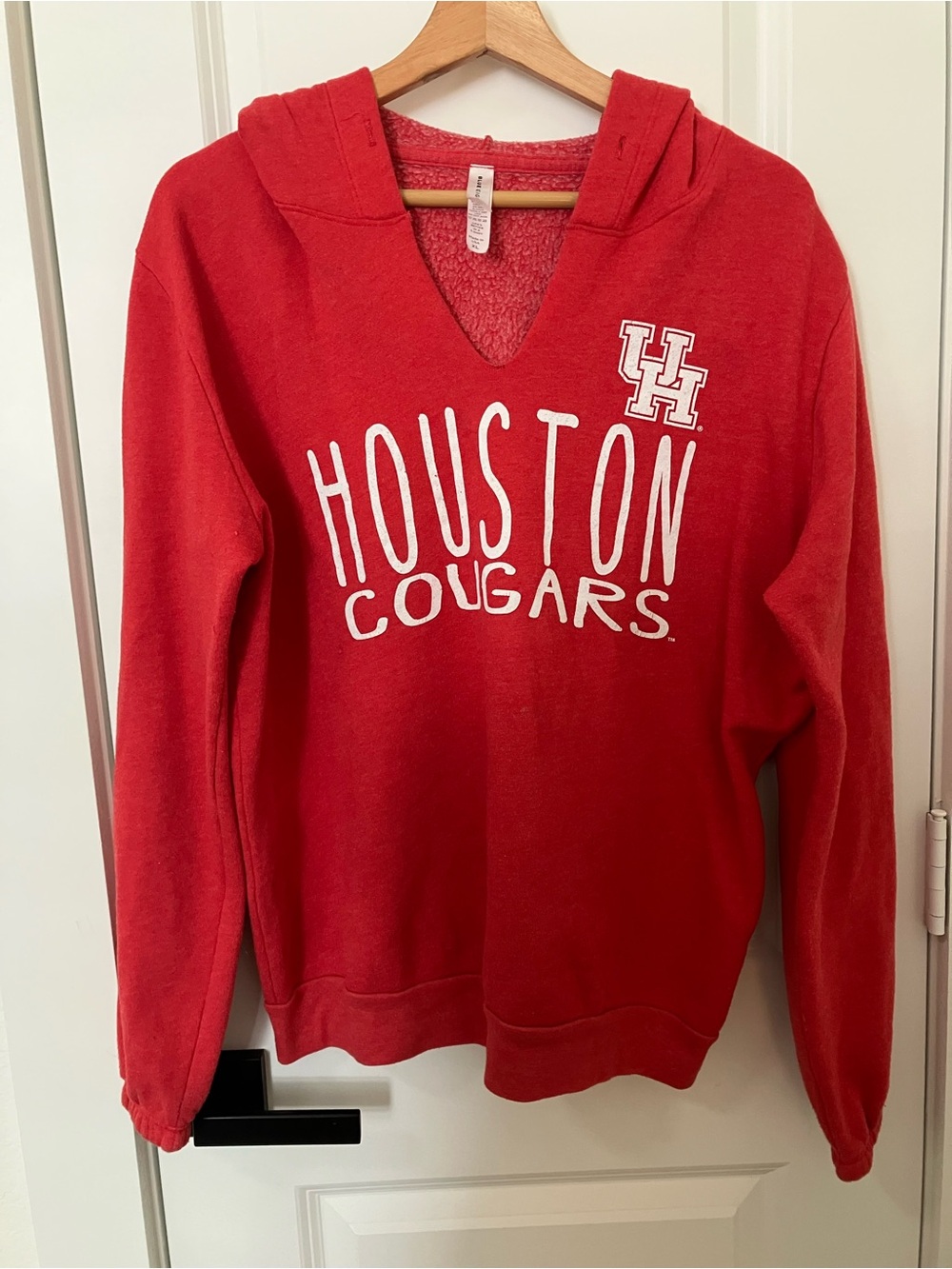 Red Hoodie Sweatshirt - Houston Cougars Pullover